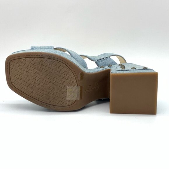 Jessica Simpson Nellenie Sandal in Denim Light Blue - Picture 9 of 14